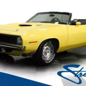 classic vintage chrome mopar cuda convertible hemi 472 v8 auto transmission