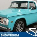 classic vintage chrome mopar d100 340 v8 auto transmission seafoam blue