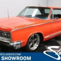 classic vintage chrome mopar newport 440 big block v8 auto transmission orange