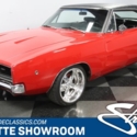 classic vintage chrome mopar red black vinyl interior Sunpro Flowmaster