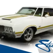 classic vintage chrome olds 442 455 big block v8 auto transmission