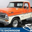 classic vintage chrome orange white black white interior Holley American Racing