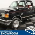 classic vintage chrome pickup xlt lariat 4.9 liter six auto transmission black