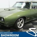 classic vintage chrome pontiac gto 400 v8 auto transmission green