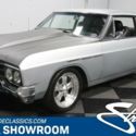 classic vintage chrome restomod merlin 540 v8 5-speed manual matte silver