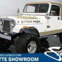classic vintage chrome restored 4wd 4x4 golden eagle AMC Sony side pipes