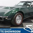 classic vintage chrome restored British Green black vinyl interior bbc manual