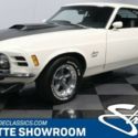 classic vintage chrome restored FoMoCo pony stang Wimbledon White black vinyl