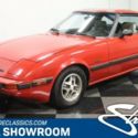 classic vintage chrome rx7 gs rotary engine 4 speed auto transmission red