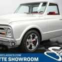 classic vintage chrome SBC Chevy custom roll pan Hedman Headers