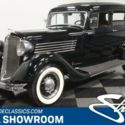 classic vintage chrome sedan flathead 6 cylinder manual transmission black