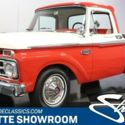 classic vintage chrome short bed truck 2 tone manual transmission FoMoCo