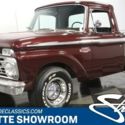 classic vintage chrome short bed truck leather interior FE block automatic