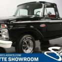 classic vintage chrome short bed truck painted bumpers FoMoCo