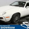 classic vintage chrome sports car 928 s 4.7 liter v8 auto transmission white