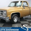 classic vintage chrome square body sbc automatic tan vinyl interior
