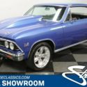 classic vintage chrome ss chevy big block 454 v8 auto transmission blue