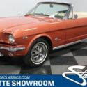 classic vintage chrome stang fomoco drop top pony emberglo parchment Holley