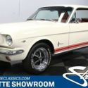classic vintage chrome stang pony FoMoCo red vinyl interior muscle car