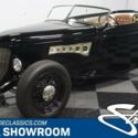 classic vintage chrome steel body fomoco speedster LS v8 auto transmission black
