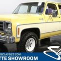classic vintage chrome SUV 3 row seating low mileage 2 tone 4 wheel drive chevy