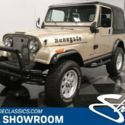 classic vintage chrome suv 4x4 cj7 258 v6 manual transmission champagne