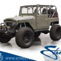 classic vintage chrome suv lifted off road fj40 restomod 5.3 vortec v8 auto tran