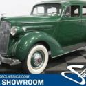 classic vintage chrome touring sedan flat head six 3-speed manual green