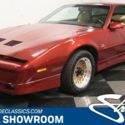 classic vintage chrome trans am gta 5.7 liter l98 v8 auto trans firemist red