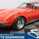 classic vintage chrome vette gen 3 3rd red automatic original motor t tops