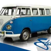 classic vintage chrome vw 15 window kombi bus 1600cc manual transmission