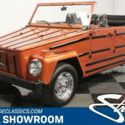 classic vintage chrome vw thing convertible 1600cc manual transmission burnt ora
