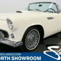 classic vintage convertible 292 v8 3 speed manual white t-bird