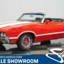 Classic vintage convertible Olds Cutlass