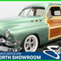 classic vintage custom rod 351 v8 auto air wood leather wagon 1951 Wagon Used