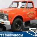 classic vintage fire department actual miles red black 4x4 chevy sbc survivor