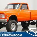 Classic vintage four wheel drive K-20 Chevy pickup