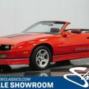 Classic vintage Iroc Camaro convertible