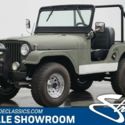 Classic vintage Jeep CJ-5 4x4 Hurricane inline 4