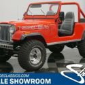 Classic vintage Jeep CJ8 CJ-8 Scrambler