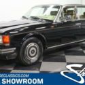 classic vintage luxury rolls black silver spur v8