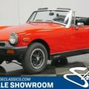 Classic vintage MG drop top convertible Midget