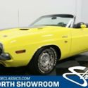 classic vintage mopar muscle 383 v8 auto convertible yellow