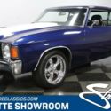 classic vintage muscle car Chevy bbc automatic REV wheels Flowmaster