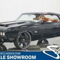 Classic vintage Olds Cutalss Forgiato wheels black