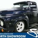 classic vintage pickup truck 350 v8 auto blue chopped f100
