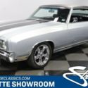 classic vintage restored chrome silver black stripe bbc chevy Flowmaster 12 bolt