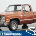 Classic vintage square body Chevy pickup truck