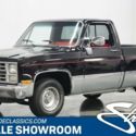 Classic vintage square body pickup truck