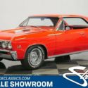 Classic vintage SS Super Sport Chevelle big block four speed manual